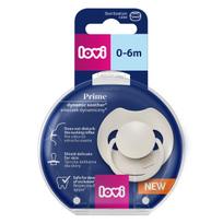 LOVI silikoninis dinaminis čiulptukas Prime,  Coconut,  0-6m,  1 vnt.,  34/400