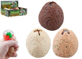 DINOSAUR antistresinis žaislas Squishy Dino Egg, asort., 543435