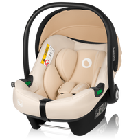 LIONELO automobilinė kėdutė ASTRID I-SIZE, Beige sand, 40-87 cm.