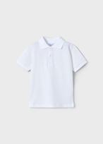 MAYORAL polo marškinėliai trumpomis rankovėmis, white, 150-16, 98  cm