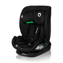 LIONELO automobilinė kėdutė LAVENDER I-SIZE, Black carbon, 76-150 cm.