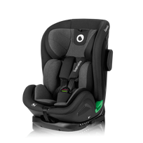 LIONELO automobilinė kėdutė HARPER I-SIZE, Black carbon grey, 76-150 cm.