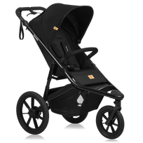 LIONELO sportinis vežimėlis AZURA, Black onyx