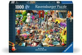 RAVENSBURGER dėlionė Šunų paradas, 1000 det., 12000876