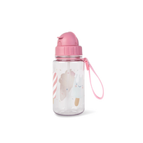 SARO gertuvė su šiaudeliu, 450 ml., Pink, 74006