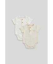MOTHERCARE smėlinukas trumpomis rankovėmis 2 vnt., LL804 80