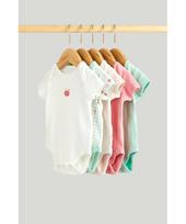 MOTHERCARE smėlinukas trumpomis rankovėmis 5 vnt., LL870 80