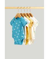 MOTHERCARE smėlinukas trumpomis rankovėmis 5 vnt., LL857 80