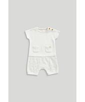 MOTHERCARE šliaužtinukas trumpomis rankovėmis, LL799 80