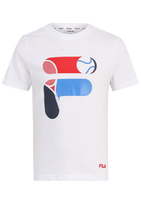 FILA marškinėliai trumpomis rankovėmis, FAK0410-10001, 122/128 dydis
