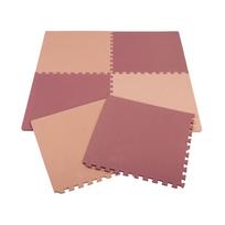 BABYTROLD minkštas kilimėlis-dėlionė PUZZLE PLAY MAT, Rose/Dusty rose, 20-32RD