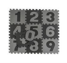 BABYTROLD minkštas kilimėlis-dėlionė PUZZLE PLAY MAT, Black/Grey, 20-32SGTAL
