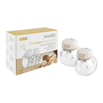 INNOGIO dvigubas nešiojamas elektrinis pientraukis GIOmom Line Comfort, GIO-357