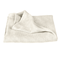ROBA megztas pledas SEASHELLS OYSTER, 80x80 cm., White, 306113G281