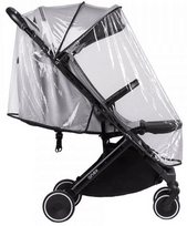 ANEX vežimėlio uždangalas nuo lietaus AIR-X2, transparent, Ax2/Ac-r01
