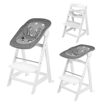 ROBA transformuojama maitinimo kėdė FOX&BUNNY 2in1, White, 75063WEV190
