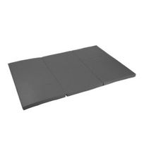 BABYTROLD sulankstomas kelioninis čiužinys TRI-FOLD, 120x60 cm., Grey, 18-52-3-ASK