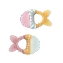 SARO vandens kramtukas LITTLE FISH, 2 vnt., yelow/pink, 19004