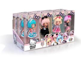 HELLO KITTY 4SF manga stiliaus lėlė 19,5 cm, asort.,  HKTF0000