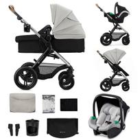 KINDERKRAFT universalus vežimėlis MOOV 2 XL, moonlight grey, KSMOOVXLGRY0000