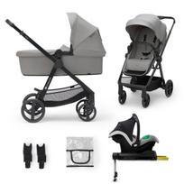 KINDERKRAFT universalus vežimėlis NEWLY 4in1 MINK PRO, moonlight grey, KSNEWL00GRY400I