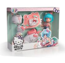 HELLO KITTY 4SF manga stiliaus lėlė su motoroleriu 19,5 cm, HKTF3000
