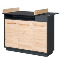 ROBA komoda su vystymo lenta LENN, Anthracite/Artisan Oak, 1731849