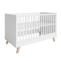 ROBA transformuojama lova SMILE, 70x140 cm., White/Oak, 1911847