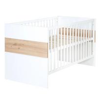 ROBA transformuojama lova LION, 70x140 cm., White/Artisan Oak, 1911848