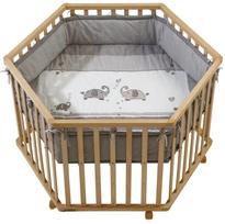 ROBA maniežas JUMBOTWINS, Natural wood, 0232S145