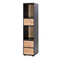LITTLE SKY by KLUPŚ lentyna DALIA, Anthracite/Oak