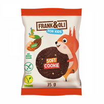 FRANK&OLI sausainis su lazdyno riešutų pasta ir kakava, 35 g, OLI-003