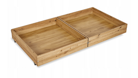 LITTLE SKY by KLUPŚ lovos stalčius, 160x80 cm., Oak