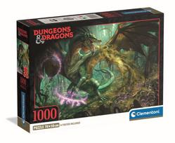 CLEMENTONI dėlionė Dungeons and Dragons, 1000 det., 39961