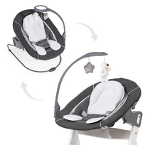HAUCK gultukas ALPHA BOUNCER DELUXE, Melange grey, 661857