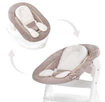 HAUCK gultukas 2in1 ALPHA BOUNCER, Stretch beige, 661987