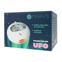 MARY'S RGBW naktinė lemputė-projektorius UFO GALAXY, MW20795