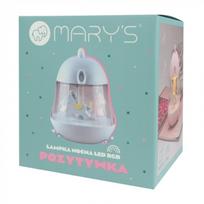 MARY'S muzikinė dėžutė-naktinė lemputė, Blue, MW20776