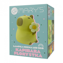 MARY'S LED RGB naktinė lemputė CAPYBARA FLORIST, MW61108