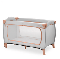 HAUCK lovelė-maniežas SLEEP N PLAY GO PLUS, Dusty cork, 600900