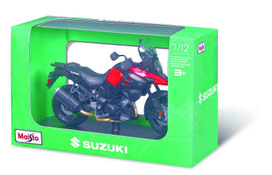 MAISTO DIE CAST 1:12 motociklas su stovu, asort., 32724