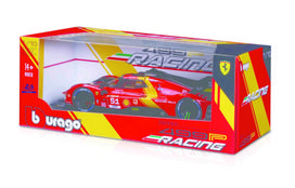 BBURAGO 1:18 lenktyninis automodelis Ferrari Racing - 499P, 18-16301