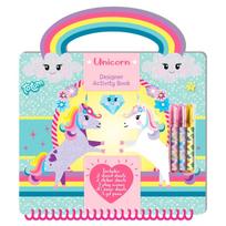 TOTUM kūrybinė knyga Unicorn Designer Activity Book, 071582
