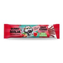 BUNNY NINJA obuolių ir braškių skonio šiaudeliai, 16 g, BN-201