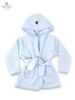 MIMINU Thermofrotte chalatas su gobtuvu BLUE