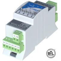 Išplėtimo modulis iSMA-B-4I4O-H, 4 skaitmeniniai įėjimai, 4 skaitmeniniai išėjimai su rankiniu valdymu, Modbus RTU/ASCII, BACnet MSTP