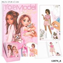 TOPMODEL Dress Me Up Big lipdukų knyga, 12074