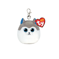 TY Squishy Beanies minkštas pakabukas haskis SLUSH, TY39562