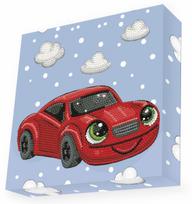 DOTZ BOX kūrybinis rinkinys piešimas deimantais sporty 22x22cm, 11NDBX042