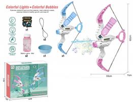 DIHUA TOYS 2 in 1 Muilo burbulų mašina su šviesa, OBB1281395